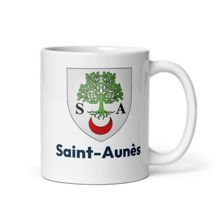 Mug blason de Saint-Aunès