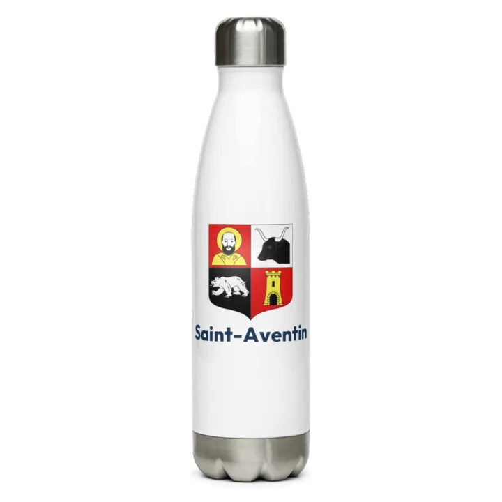 Gourde inox blason de Saint-Aventin