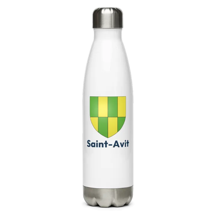 Gourde inox blason de Saint-Avit