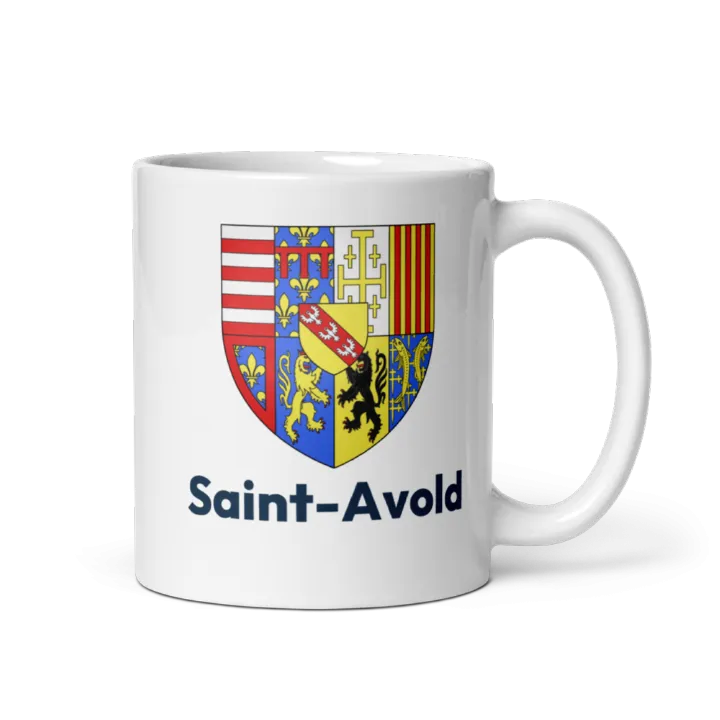 Mug blason de Saint-Avold