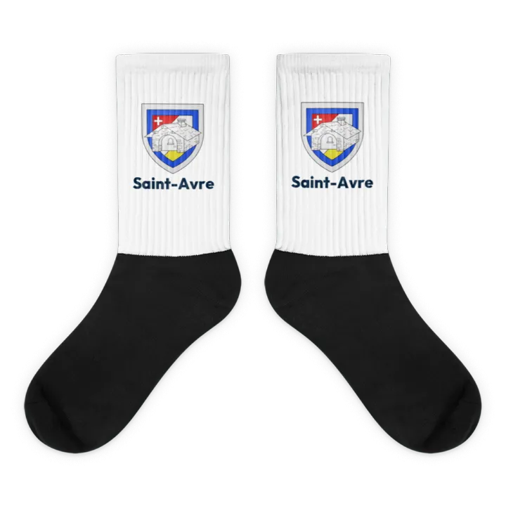 Chaussettes — blason de Saint-Avre