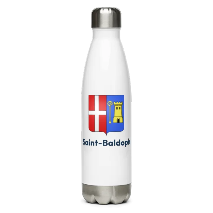 Gourde inox blason de Saint-Baldoph