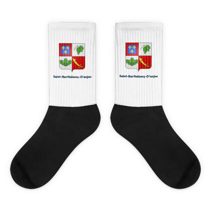 Chaussettes — blason de Saint-Barthélemy-d'Anjou