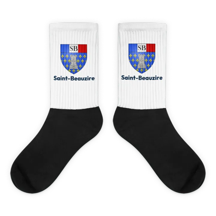 Chaussettes — blason de Saint-Beauzire