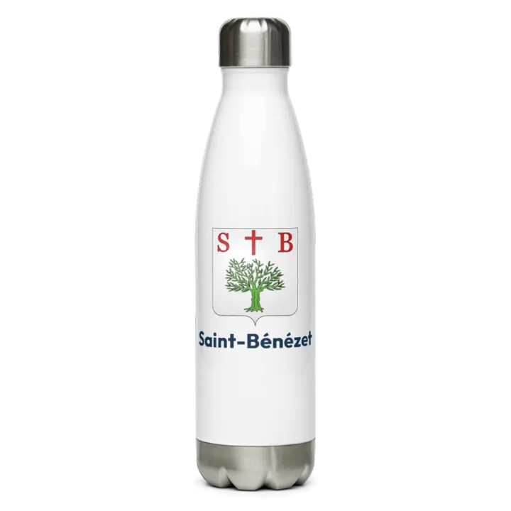 Gourde inox blason de Saint-Bénézet