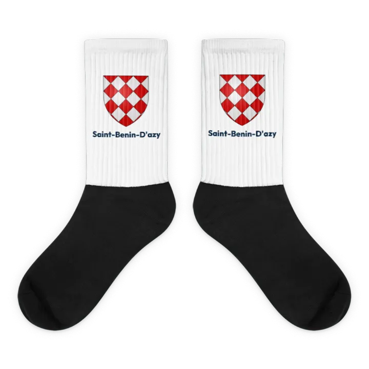 Chaussettes — blason de Saint-Benin-d'Azy