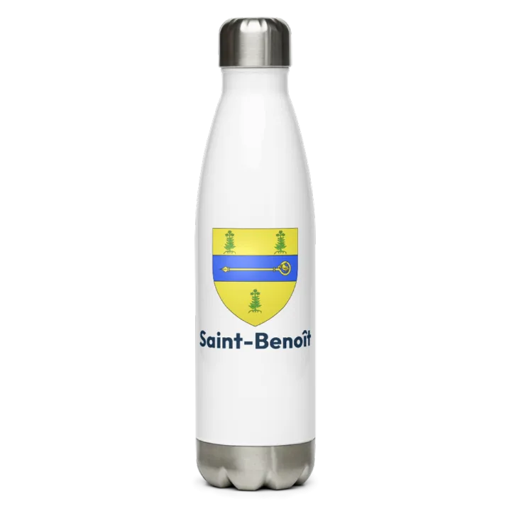 Gourde inox blason de Saint-Benoît