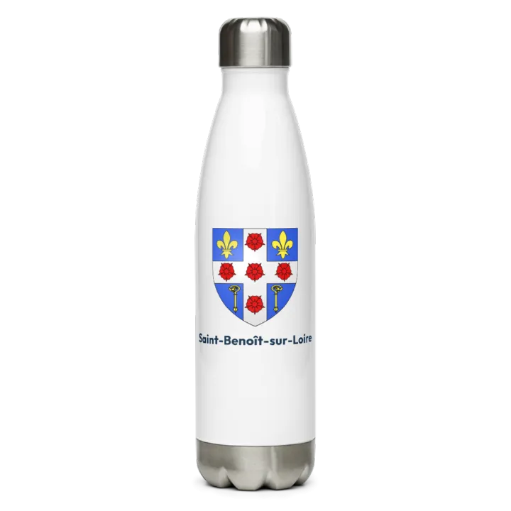 Gourde inox blason de Saint-Benoît-sur-Loire