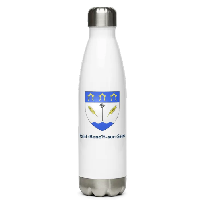 Gourde inox blason de Saint-Benoît-sur-Seine
