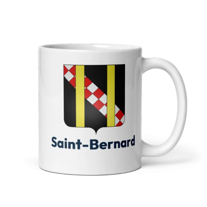Mug blason de Saint-Bernard