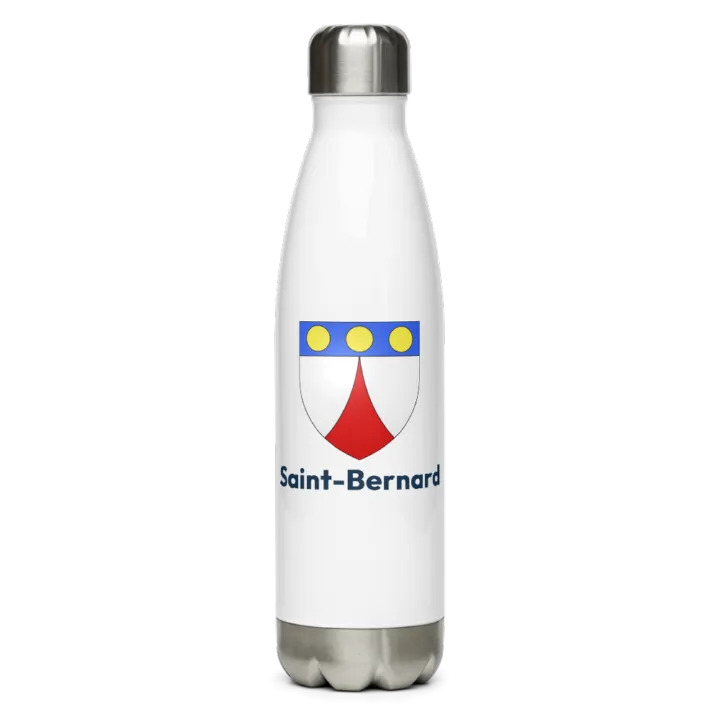 Gourde inox blason de Saint-Bernard