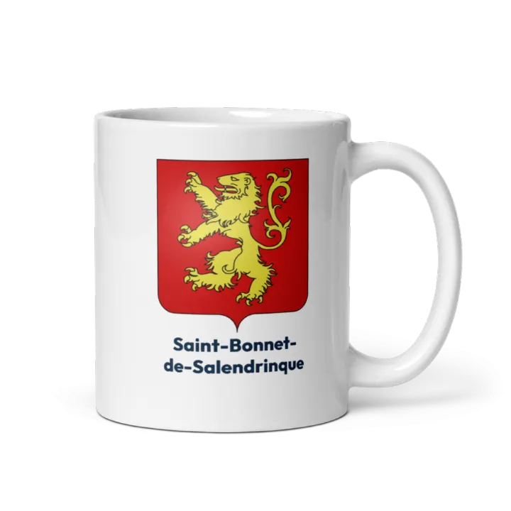 Mug blason de Saint-Bonnet-de-Salendrinque
