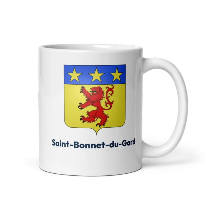 Mug blason de Saint-Bonnet-du-Gard