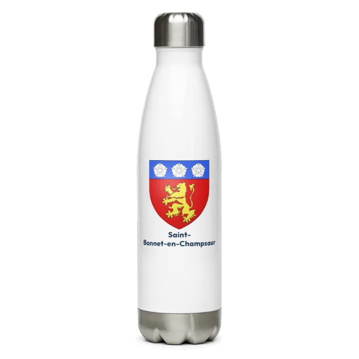 Gourde inox blason de Saint-Bonnet-en-Champsaur