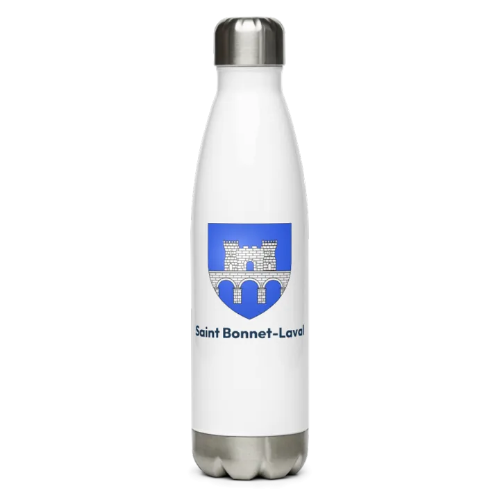 Gourde inox blason de Saint Bonnet-Laval