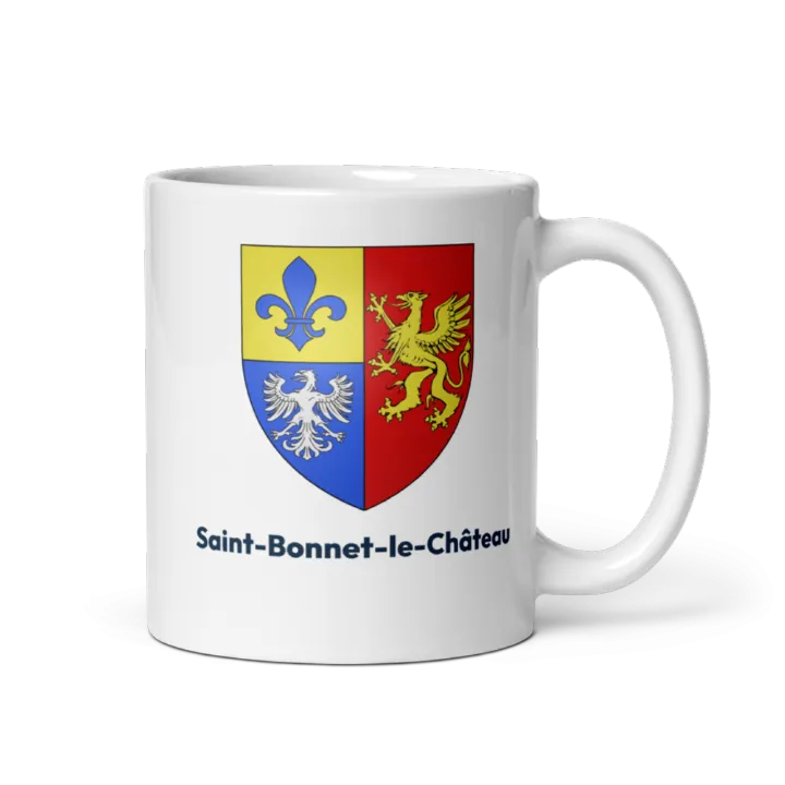 Mug blason de Saint-Bonnet-le-Château