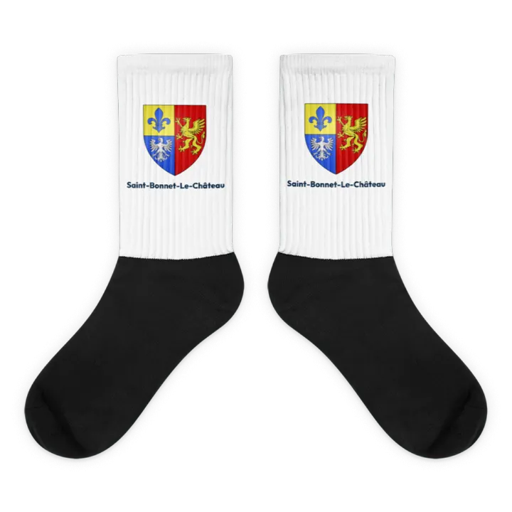 Chaussettes — blason de Saint-Bonnet-le-Château