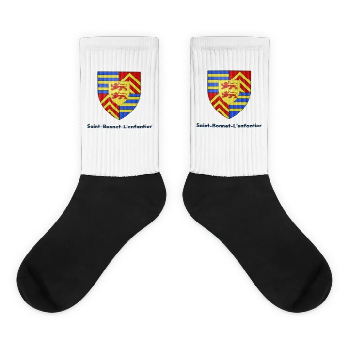 Chaussettes — blason de Saint-Bonnet-l'Enfantier
