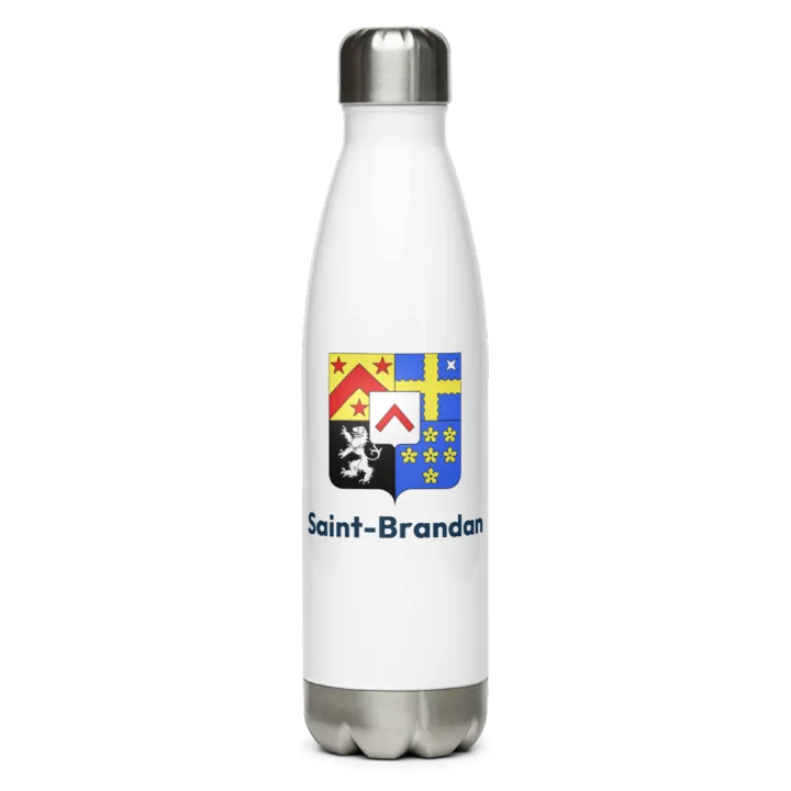 Gourde inox blason de Saint-Brandan