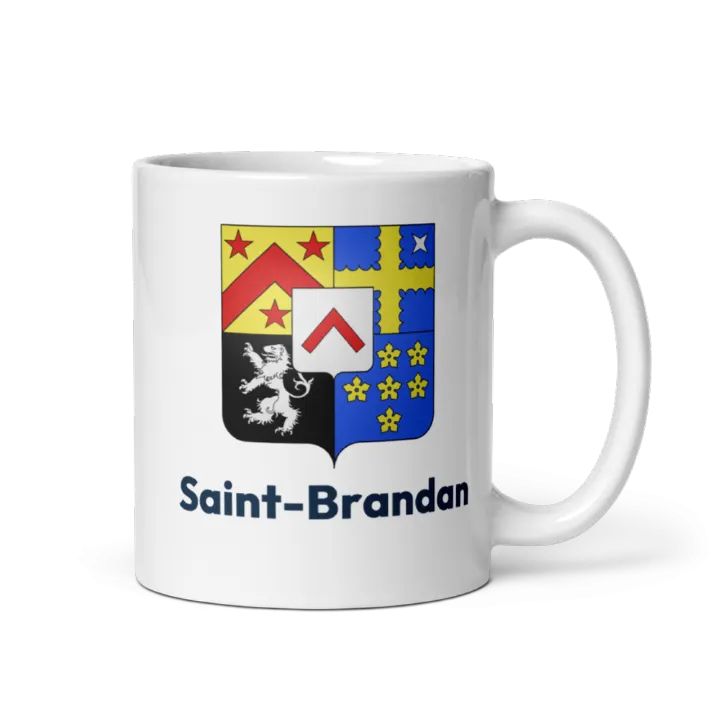 Mug blason de Saint-Brandan