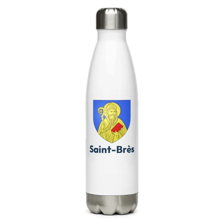 Gourde inox blason de Saint-Brès