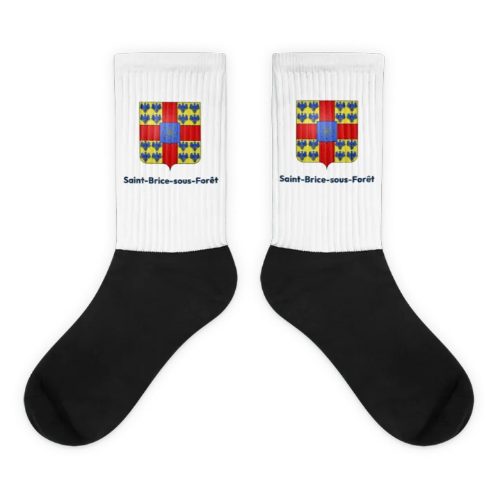 Chaussettes — blason de Saint-Brice-sous-Forêt