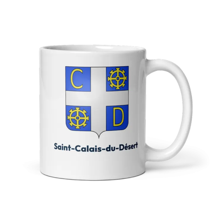 Mug blason de Saint-Calais-du-Désert