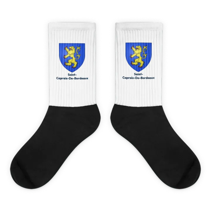 Chaussettes — blason de Saint-Caprais-de-Bordeaux