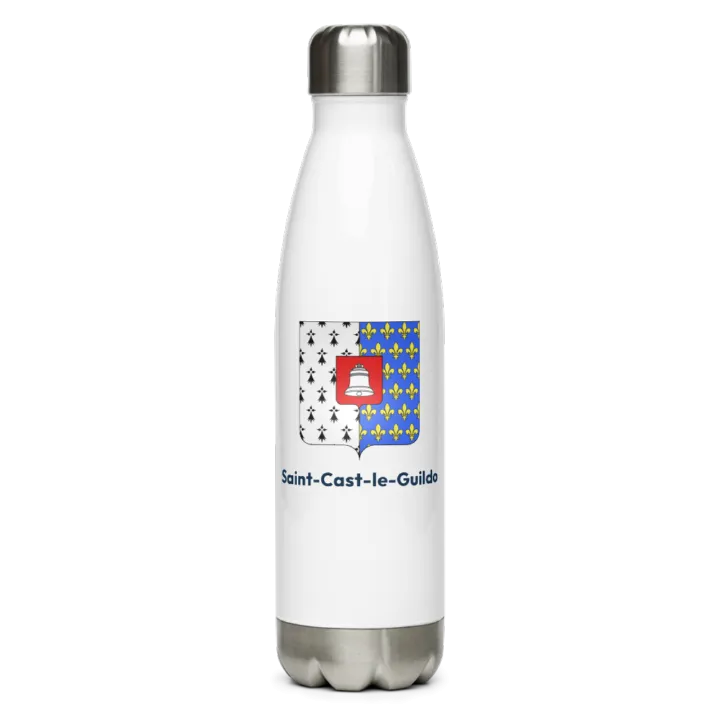 Gourde inox blason de Saint-Cast-le-Guildo