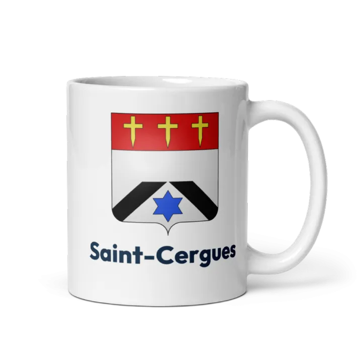 Mug blason de Saint-Cergues