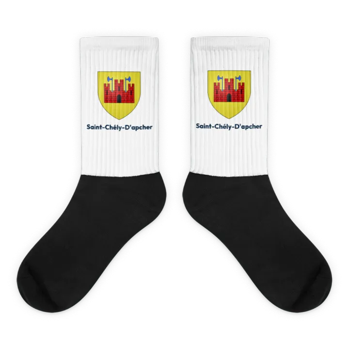 Chaussettes — blason de Saint-Chély-d'Apcher