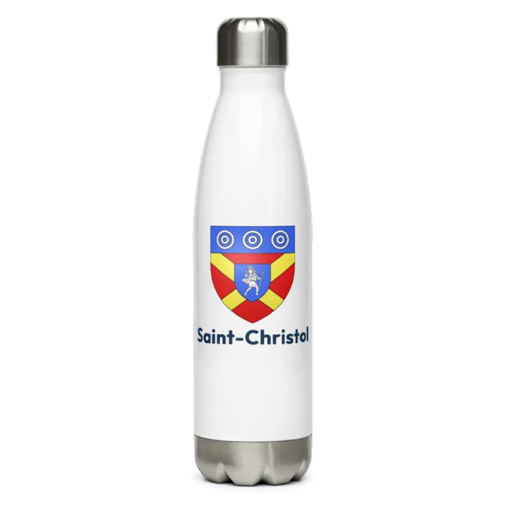 Gourde inox blason de Saint-Christol