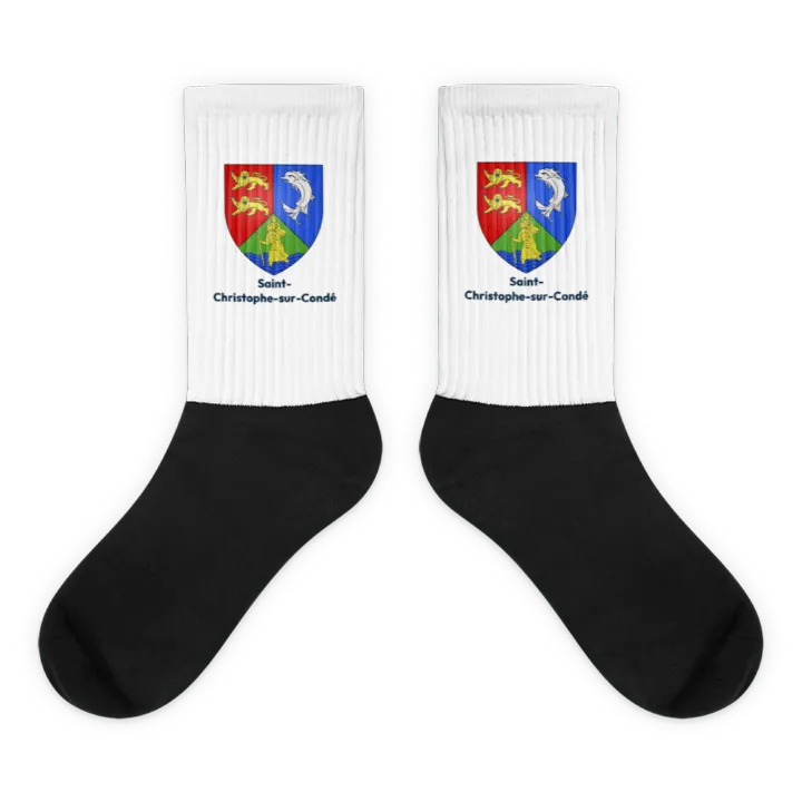 Chaussettes — blason de Saint-Christophe-sur-Condé