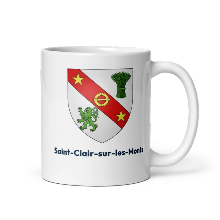 Mug blason de Saint-Clair-sur-les-Monts