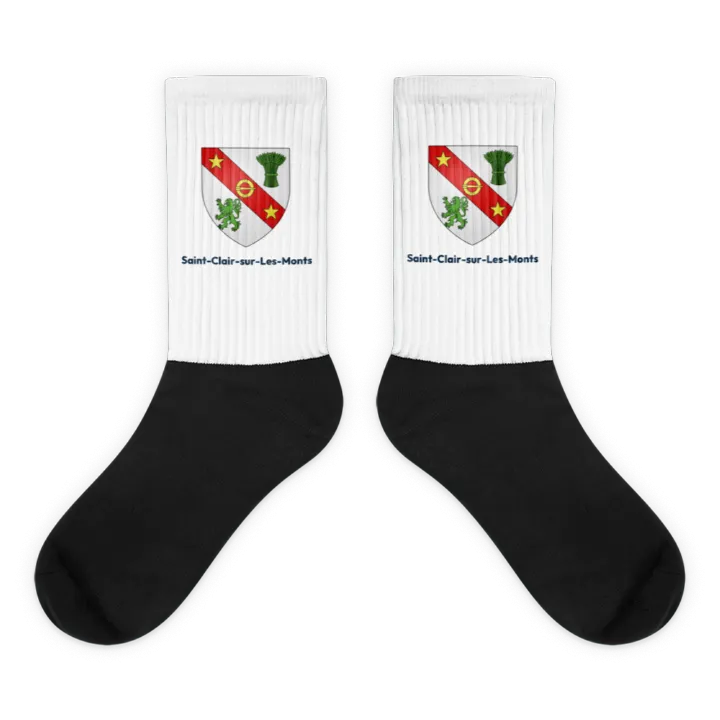 Chaussettes — blason de Saint-Clair-sur-les-Monts