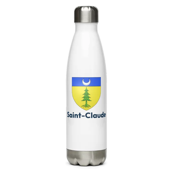 Gourde inox blason de Saint-Claude