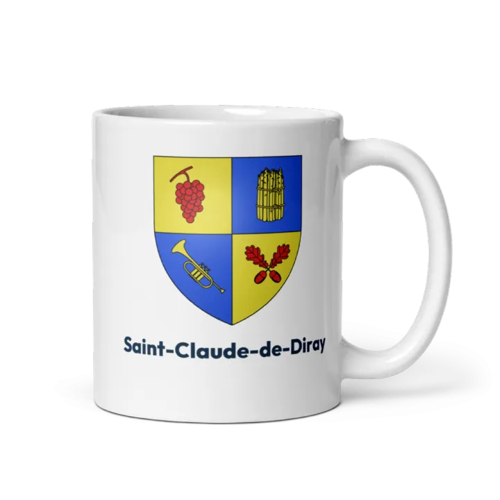 Mug blason de Saint-Claude-de-Diray