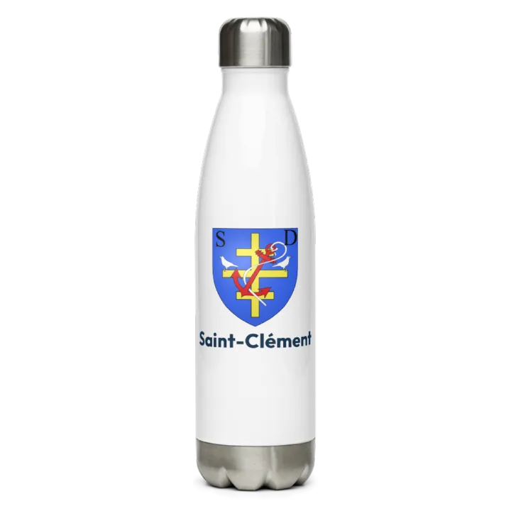 Gourde inox blason de Saint-Clément