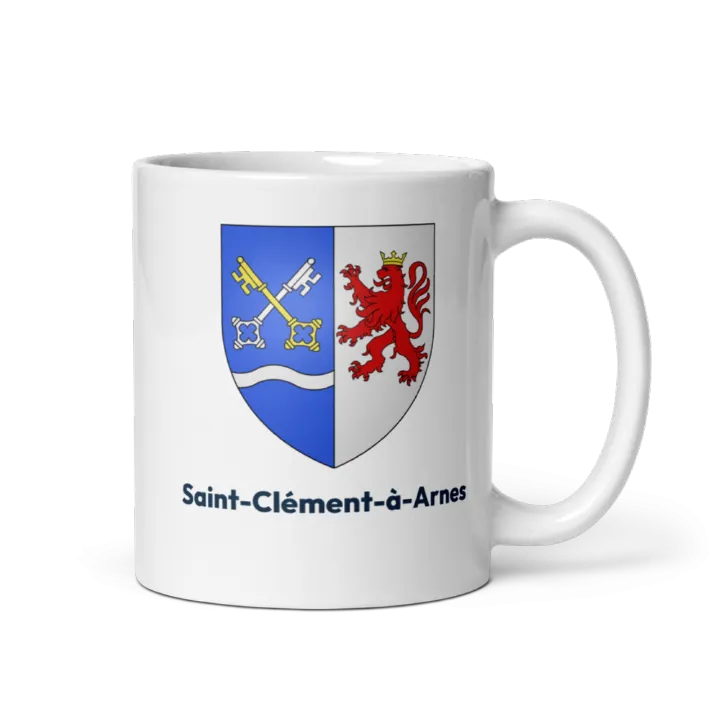 Mug blason de Saint-Clément-à-Arnes