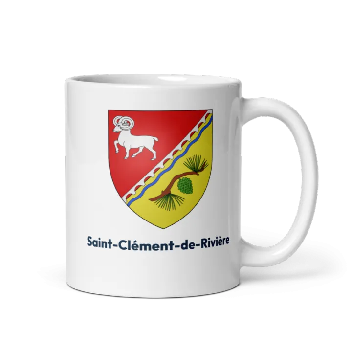 Mug blason de Saint-Clément-de-Rivière