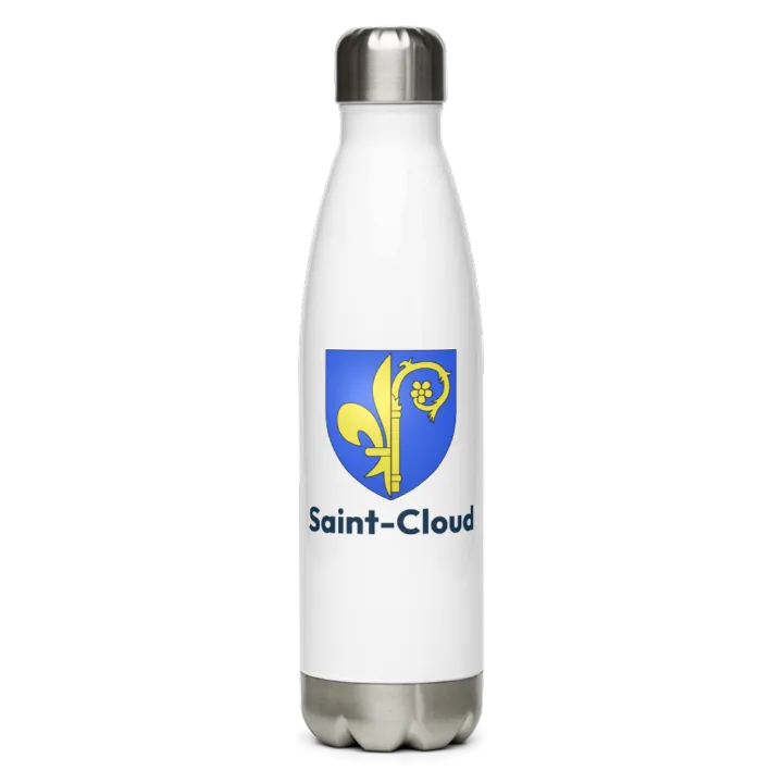 Gourde inox blason de Saint-Cloud