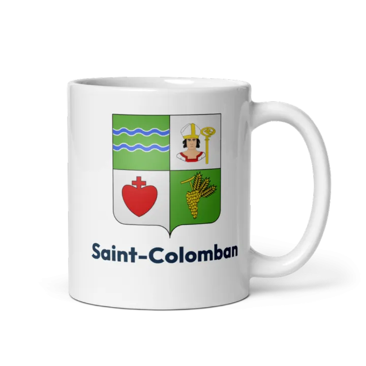 Mug blason de Saint-Colomban