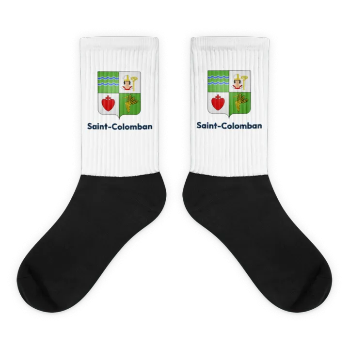 Chaussettes — blason de Saint-Colomban