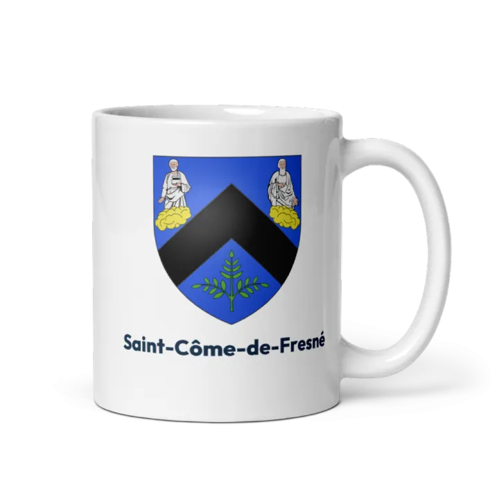 Mug blason de Saint-Côme-de-Fresné