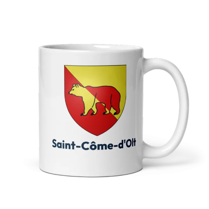 Mug blason de Saint-Côme-d'Olt