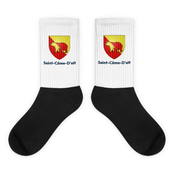 Chaussettes — blason de Saint-Côme-d'Olt