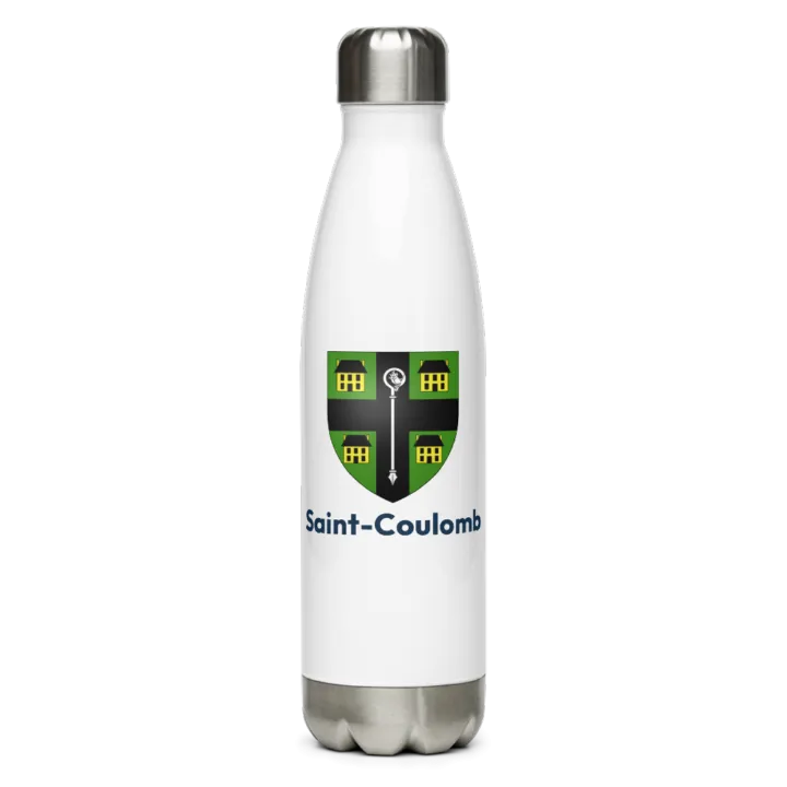 Gourde inox blason de Saint-Coulomb