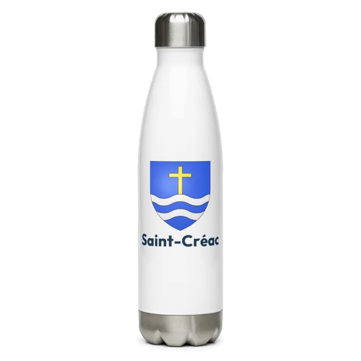 Gourde inox blason de Saint-Créac