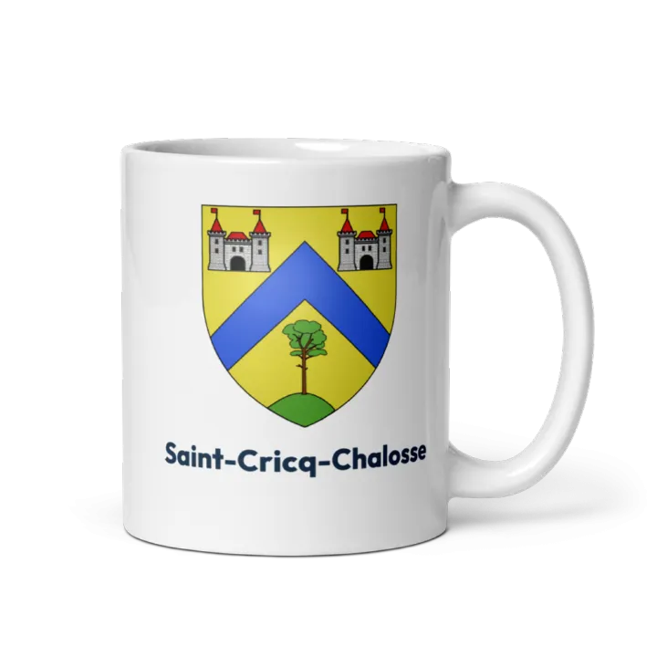 Mug blason de Saint-Cricq-Chalosse