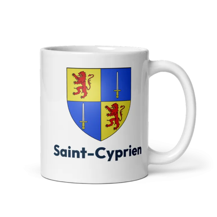 Mug blason de Saint-Cyprien